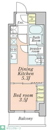 クレストコート本所吾妻橋の物件間取画像